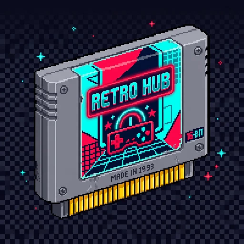 RetroHub 16-Bit Cartridge